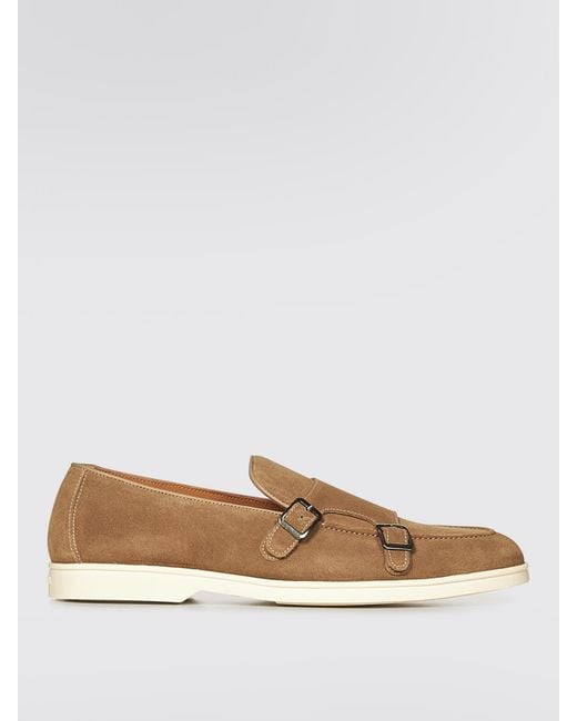Doucal's Multicolor Suede Monk Strap for men