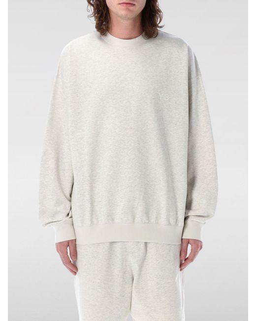 Y-3 White Sweatshirt for men