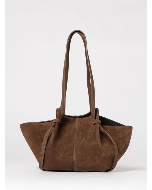 Yuzefi Brown Mochi Leather Bag