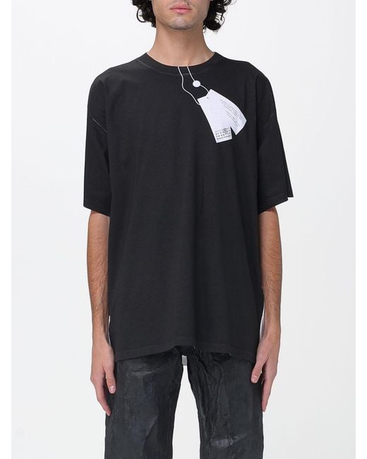 MM6 by Maison Margiela Black T-Shirt for men