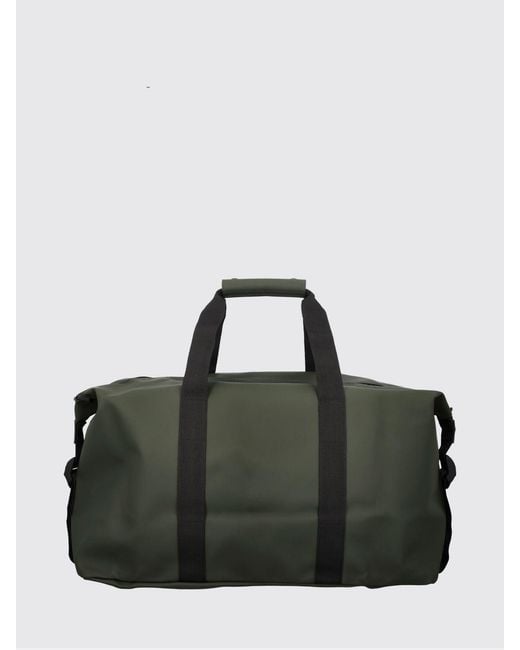 Rains Black Hilo Weekend Duffel Bag for men