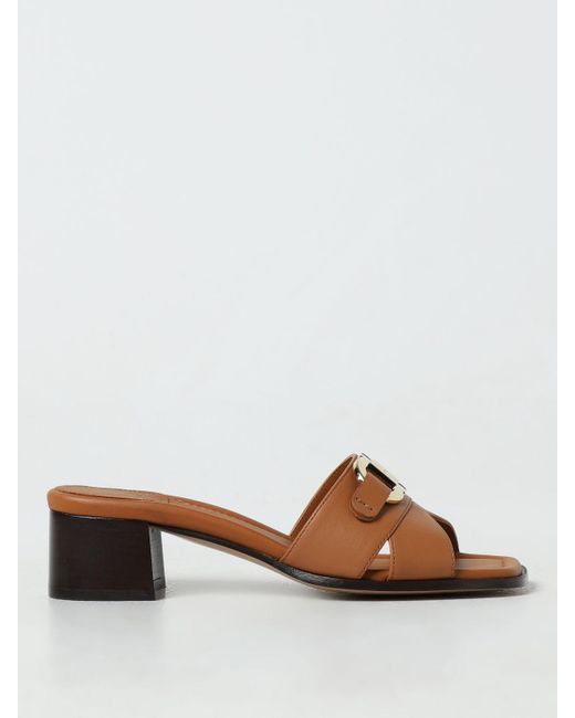 Ferragamo Brown Heeled Sandals