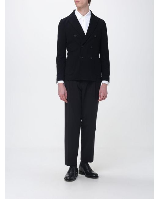 Circolo 1901 Blue Tailored Gabardine Trousers for men