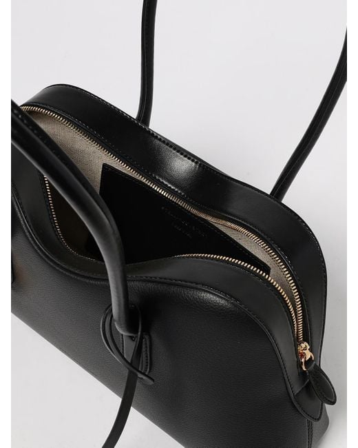 Stella McCartney Black Grained Synthetic Leather Ryder Bag
