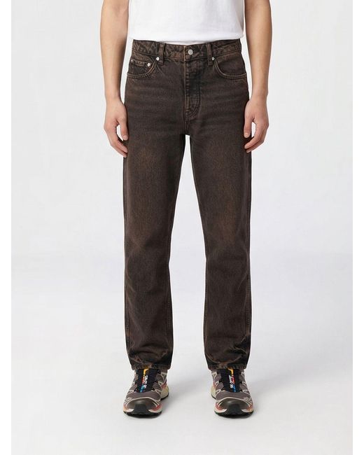 Represent Black R2 Straight Jeans for men