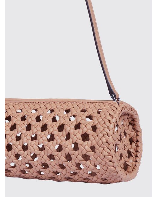Sac Izzy En Polyuréthane Tressé Michael Kors en coloris Red