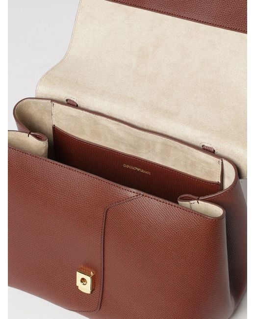 Emporio Armani Brown Handbag