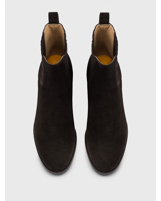 Doucal's Black Suede Ankle Boots