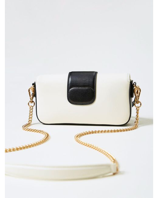 Twinset White Schultertasche Damen