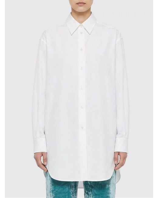 Jil Sander White Cotton Shirt