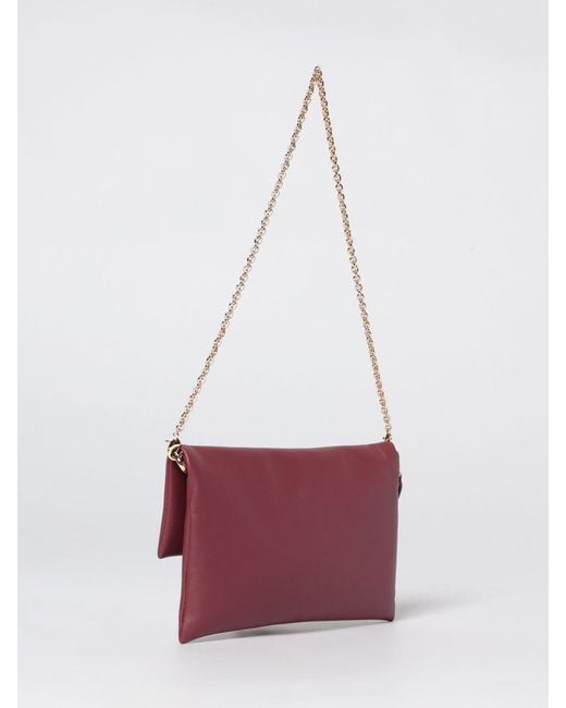 Fendi Brown Nappa Leather Baguette Mom Pouch