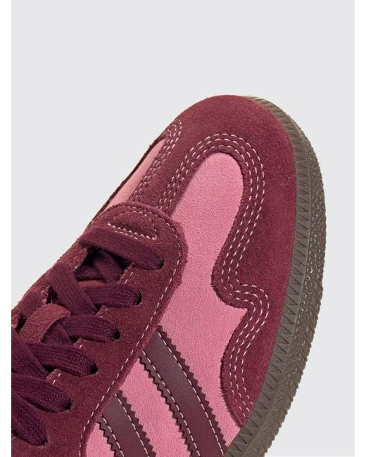 Adidas Originals Pink Samba Og Suede Sneakers