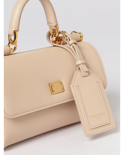 Dolce & Gabbana Natural Dolce &Amp Gabbana My Sicily Leather Bag