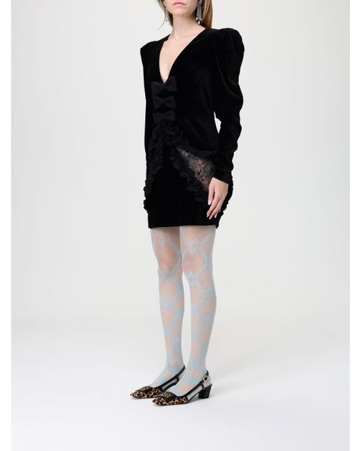 Alessandra Rich Black Dress