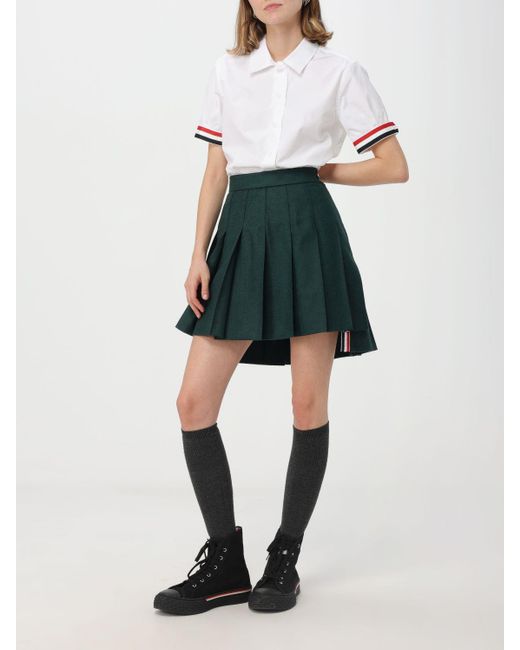 Thom Browne Green Skirt