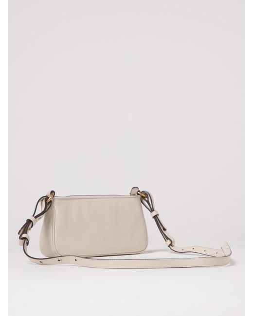 Pinko Natural Mini Half Moon Bag
