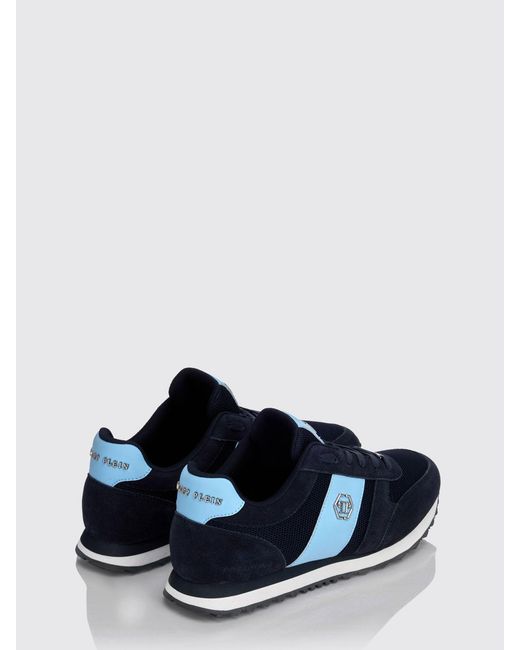 Philipp Plein Blue Sneakers for men