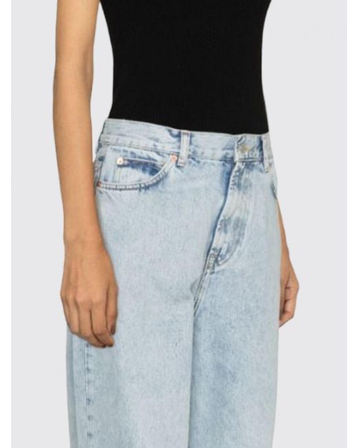 Wardrobe NYC Blue Straight Jeans