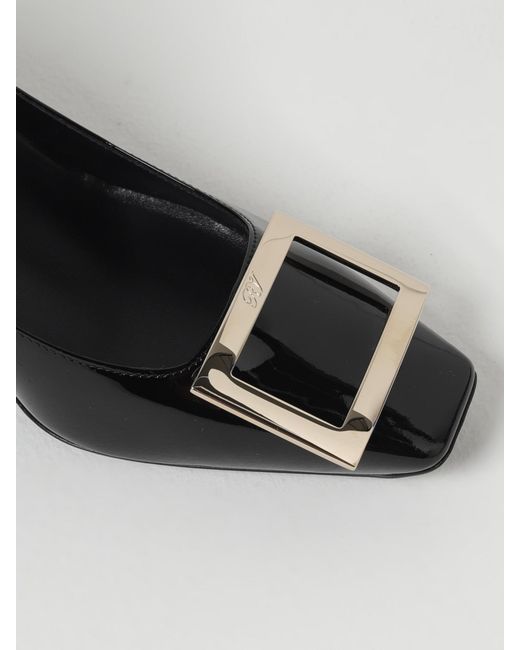 Roger Vivier Black Trompette Pumps By