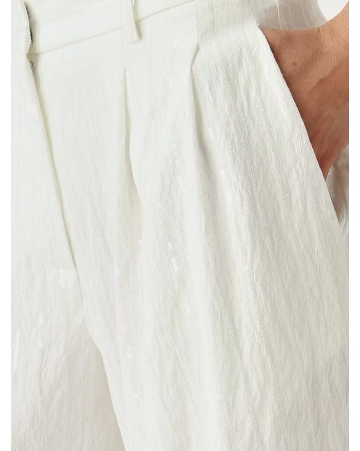 MEIMEIJ Natural Viscose Blend Shorts