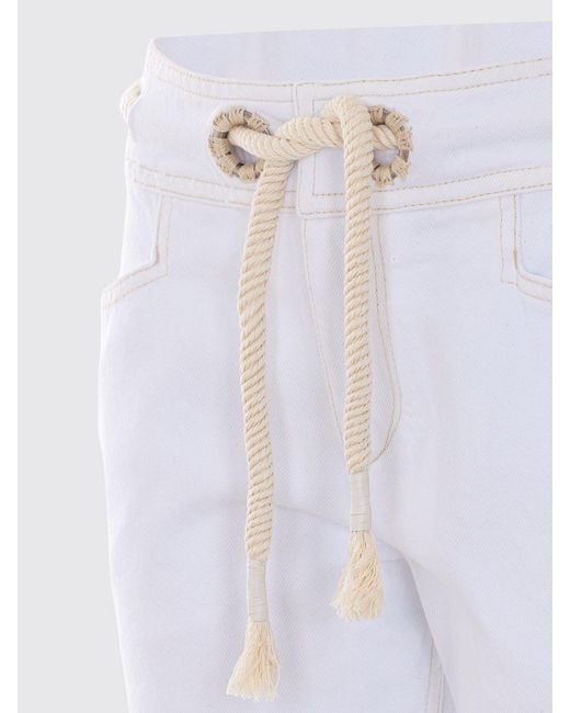 Isabel Marant White Alison Denim Jeans