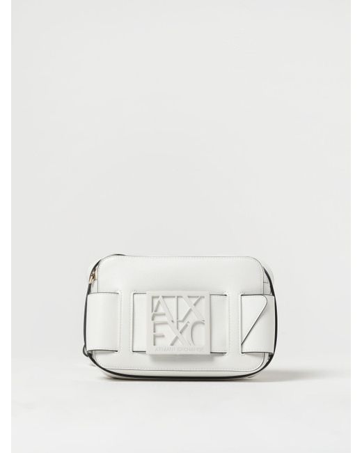 Armani Exchange White Mini Bag