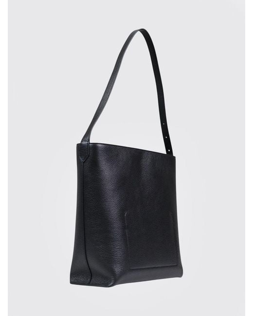 Coccinelle Blue C-Me Lock Grained Leather Bag