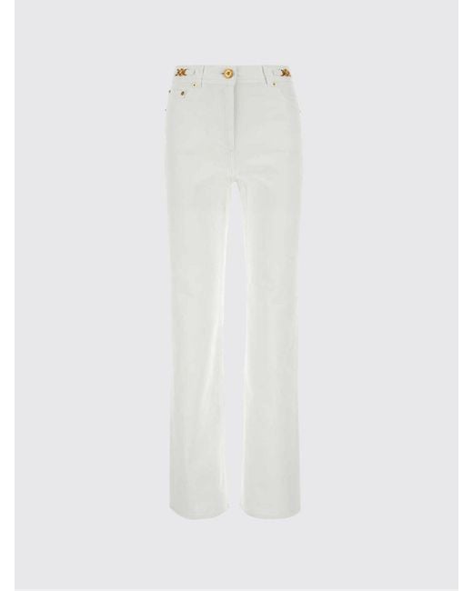 Versace White Slim Fit Jeans