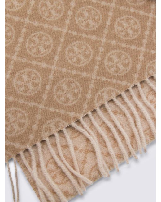 Sciarpa di Tory Burch in Natural