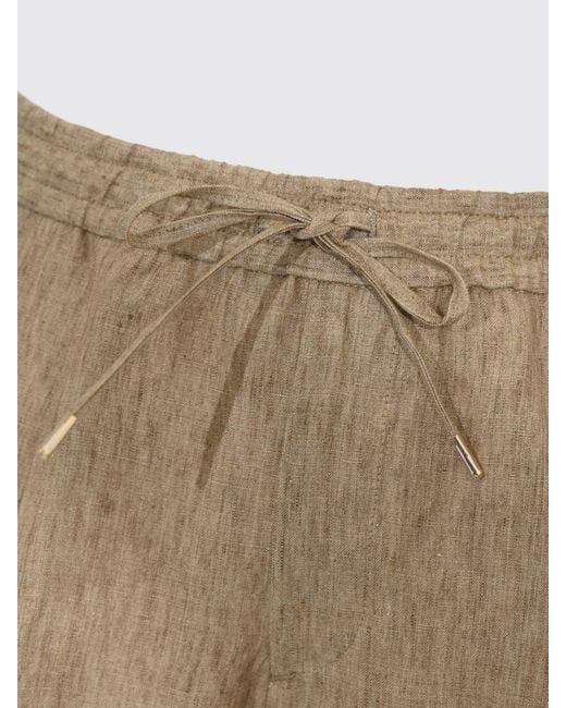 Briglia 1949 Natural Linen Drawstring Trousers for men