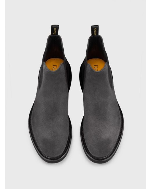 Doucal's Black Suede Ankle Boots for men