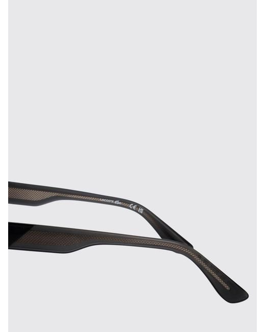 Lacoste White Aviator Sunglasses for men