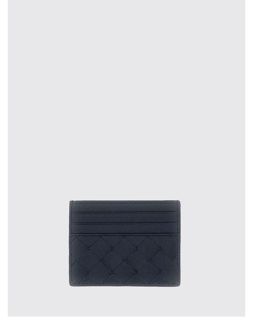 Bottega Veneta Blue Credit Card Holder for men