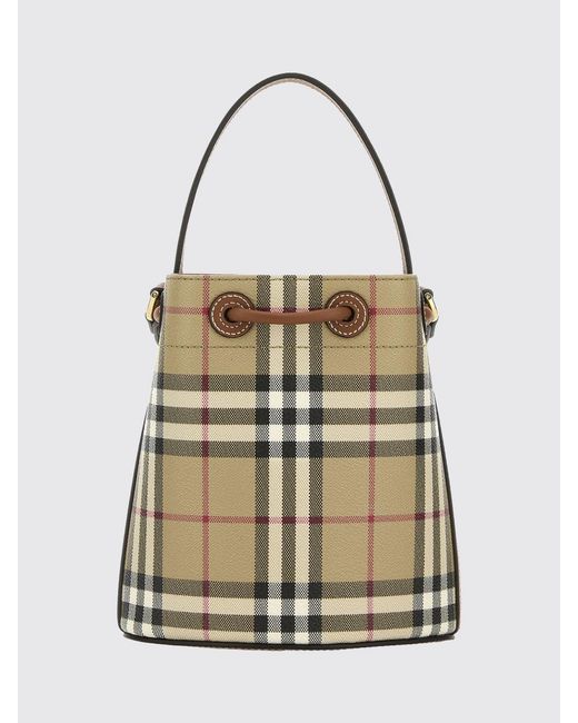 Burberry White Shoulder Bag
