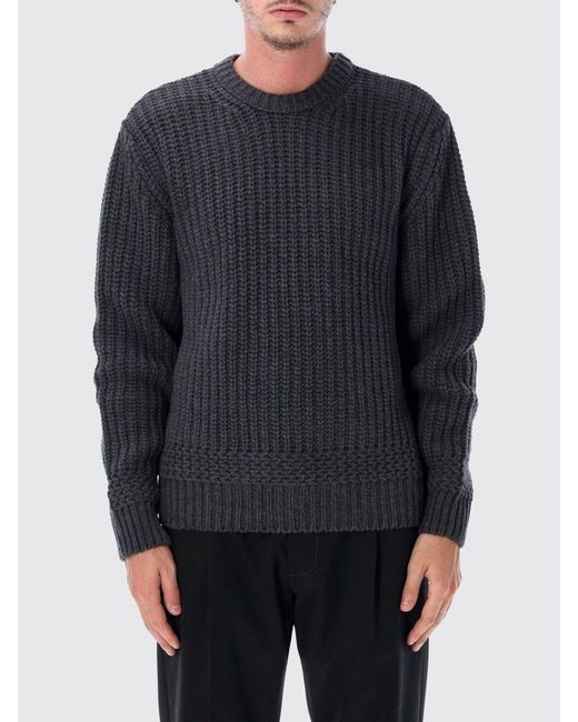 A.P.C. Blue Crew Neck Jumper for men