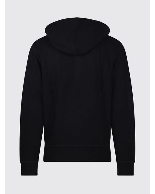 Polo Ralph Lauren Blue Cotton Blend Hoodie for men