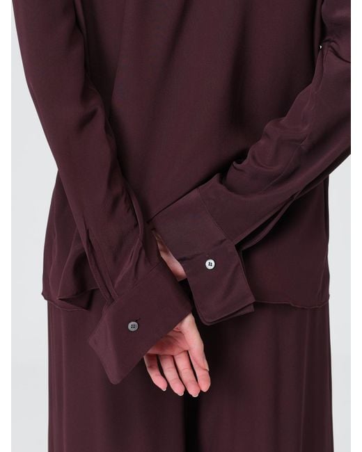 Liviana Conti Purple Hemdbluse Damen