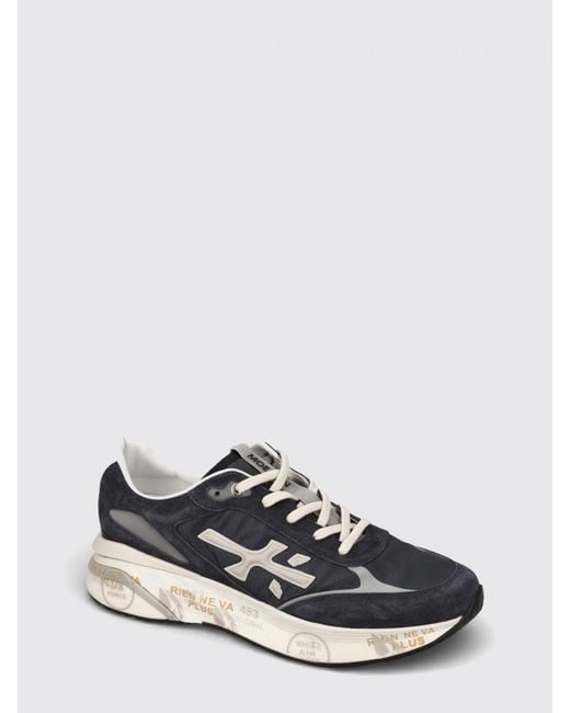 Premiata Blue Moerun Sneakers for men