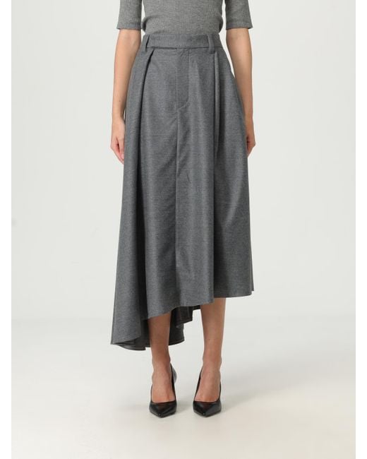 Brunello Cucinelli Women's Blue Skirt