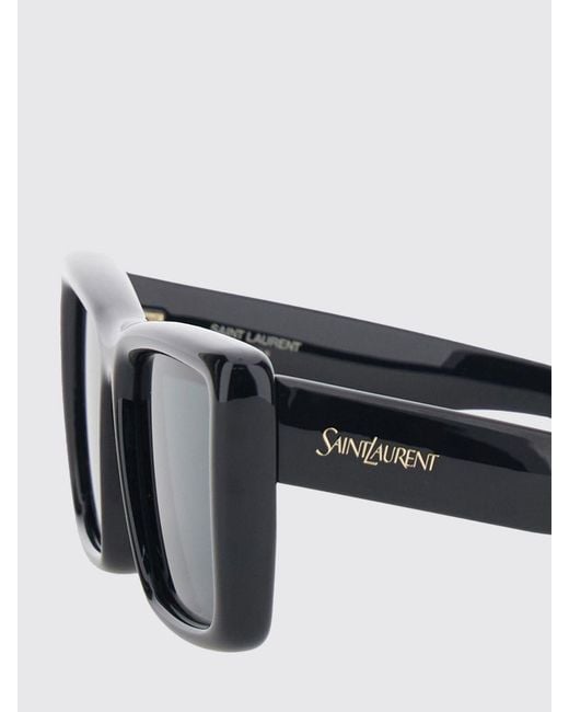 Saint Laurent Gray Sl 900 Howl Acetate Sunglasses