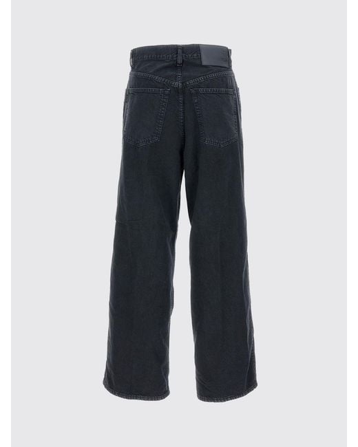 Haikure Black Wide-Leg Denim Jeans