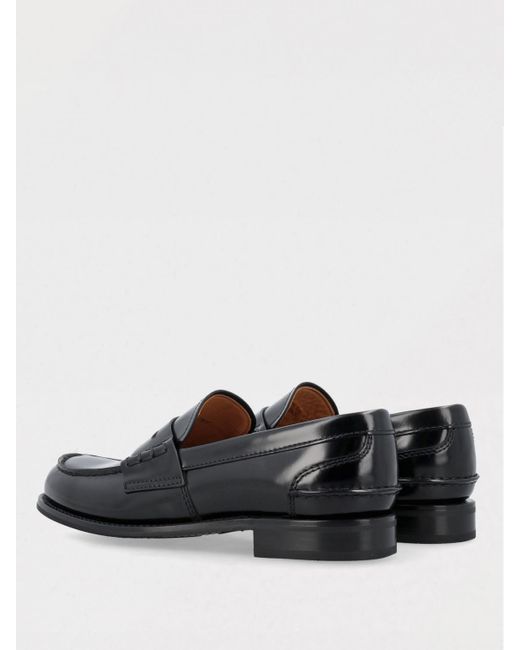 Church's Black Flat Shoes