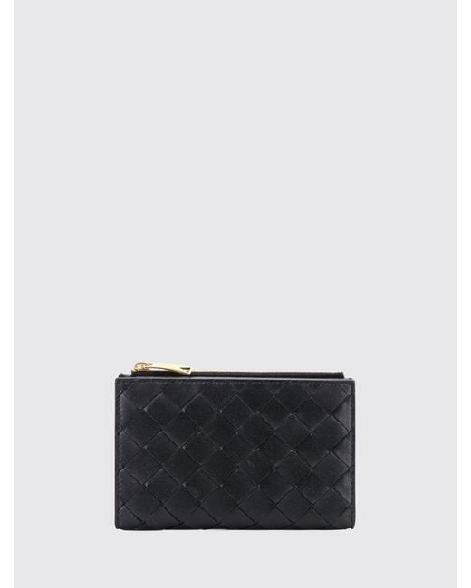 Bottega Veneta White Wallet
