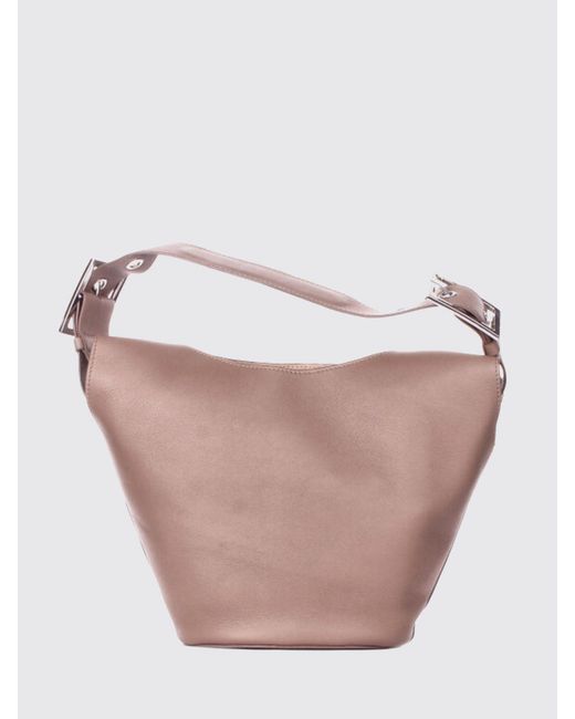 Dondup Natural Leather Hobo Bag