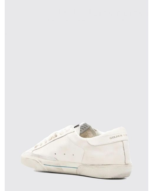 Golden Goose Deluxe Brand Natural Super-Star Used Leather Sneakers for men