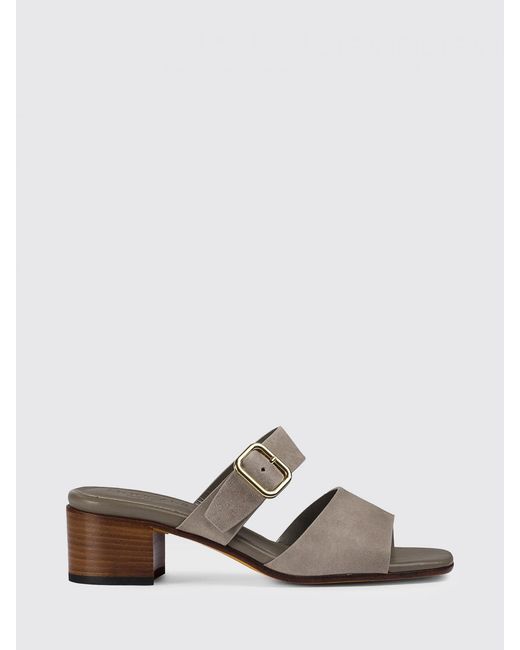 Doucal's White Suede Mules