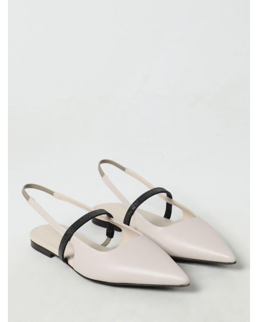 Zapatos Brunello Cucinelli de color White