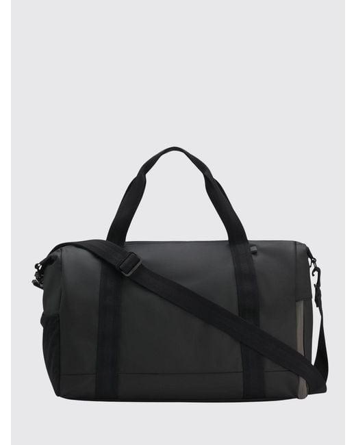 Boss Black Polyester Duffle Bag for men