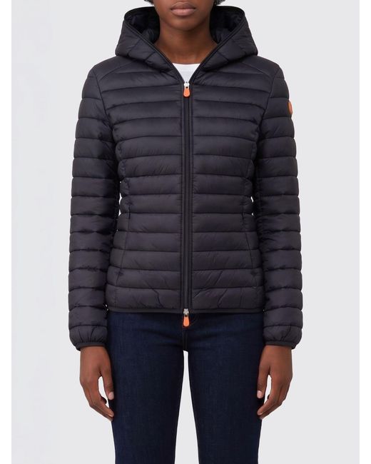Save The Duck Blue Daisy Nylon Down Jacket