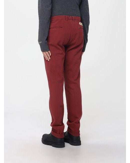 Mason's Red Trousers for men